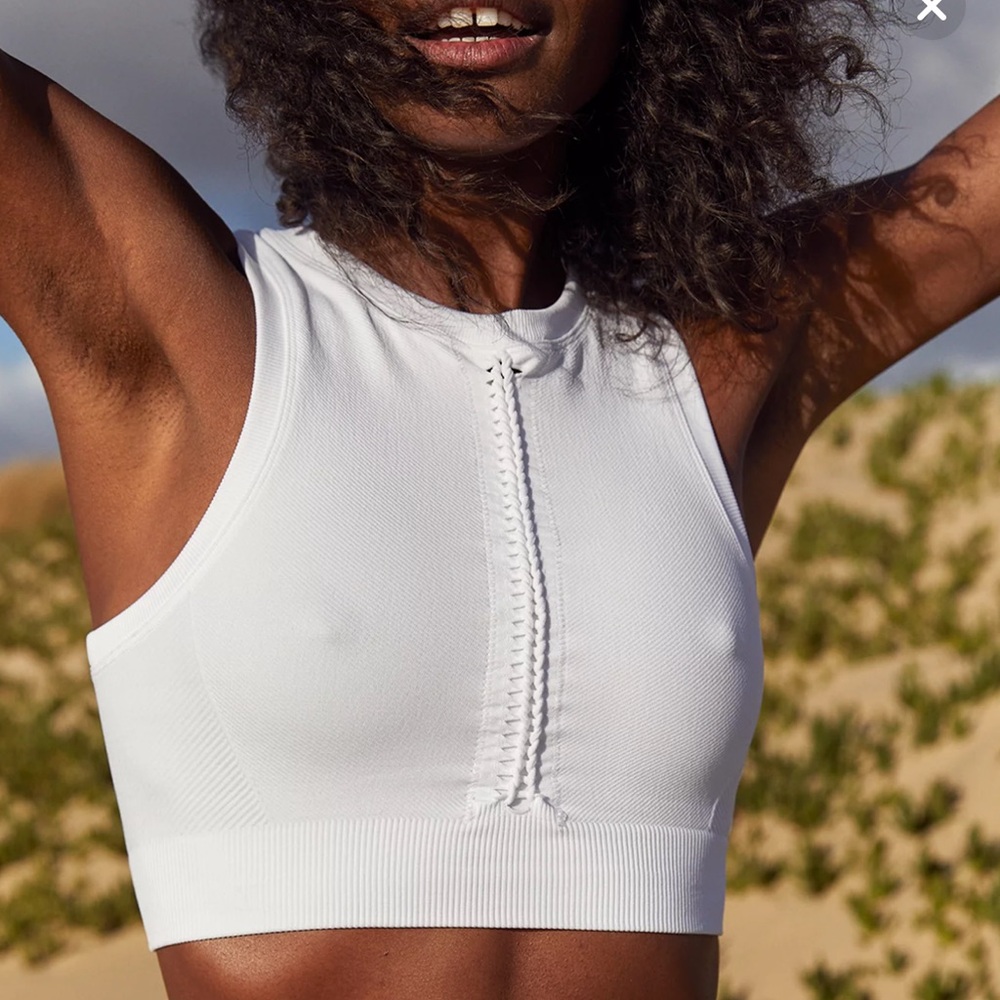 Aerie Offline White Sports Bra